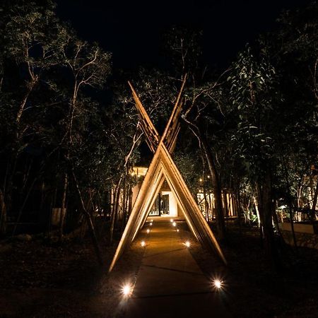 Villa Xuncari En El Corazon De La Selva Tulum Exteriör bild