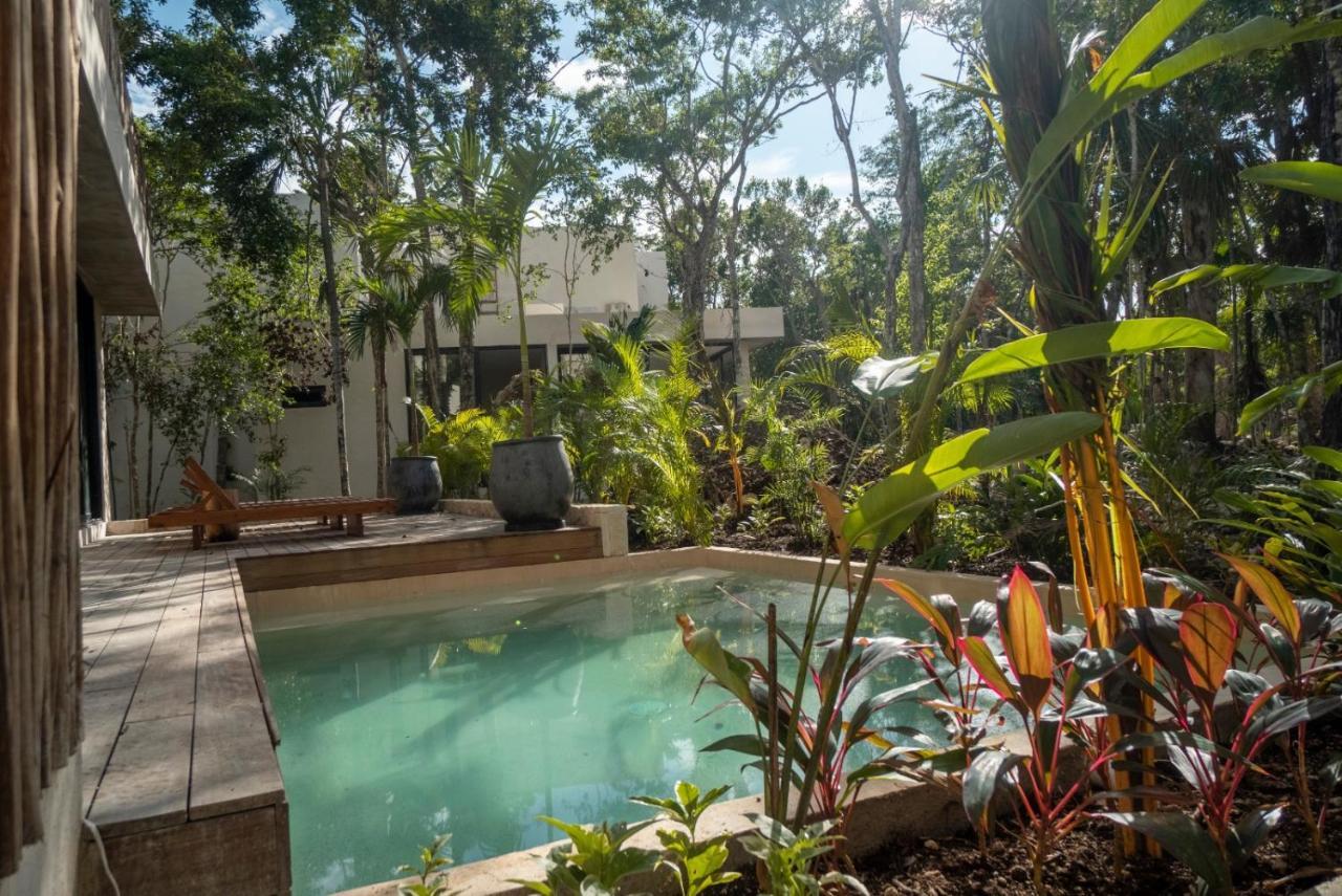 Villa Xuncari En El Corazon De La Selva Tulum Exteriör bild