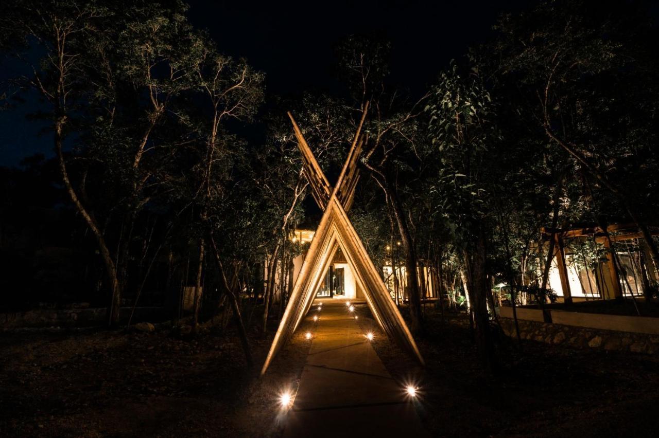 Villa Xuncari En El Corazon De La Selva Tulum Exteriör bild