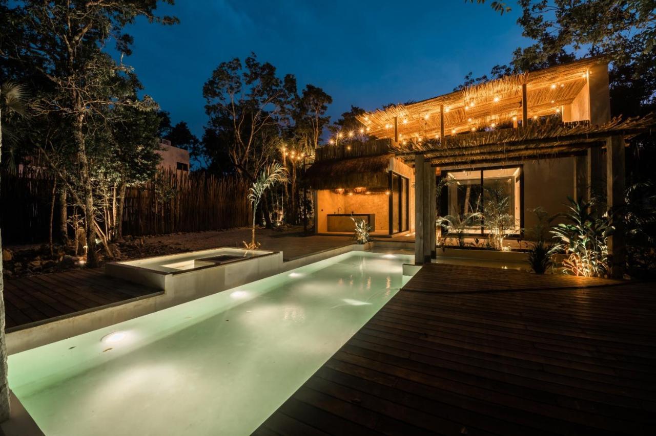 Villa Xuncari En El Corazon De La Selva Tulum Exteriör bild