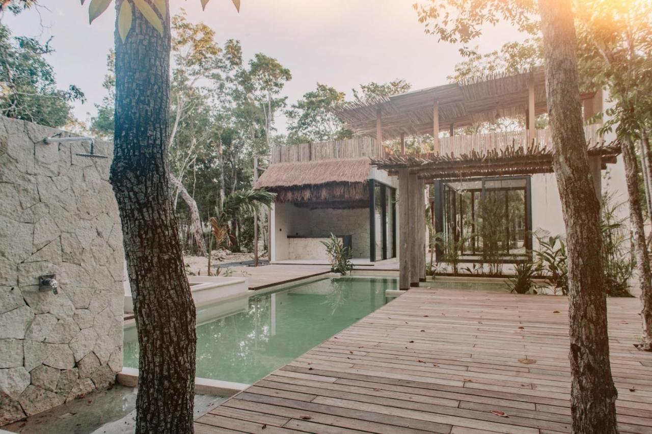 Villa Xuncari En El Corazon De La Selva Tulum Exteriör bild