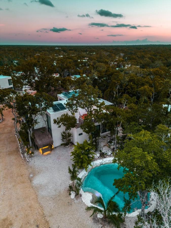 Villa Xuncari En El Corazon De La Selva Tulum Exteriör bild